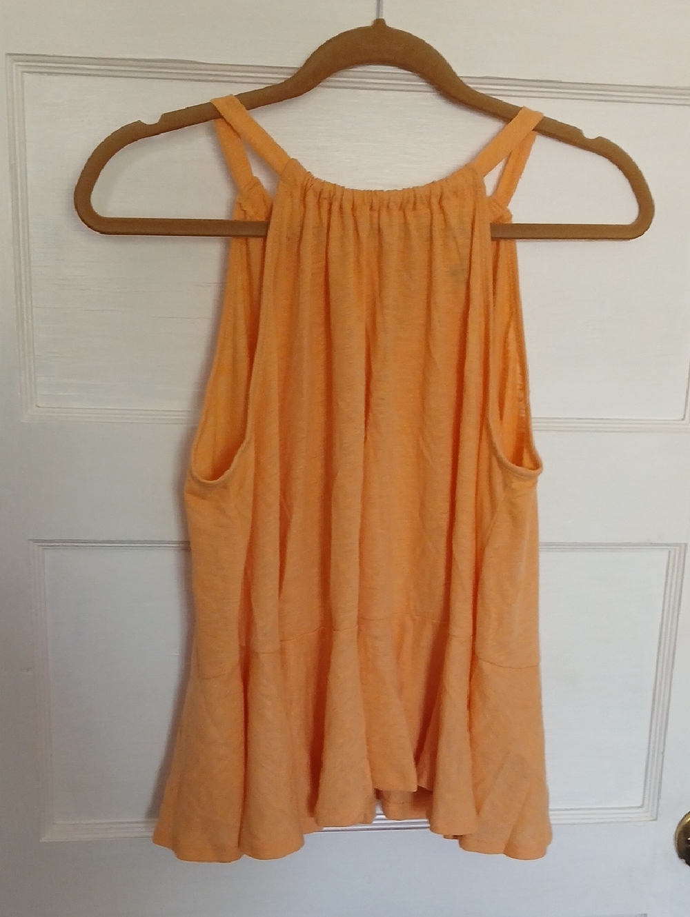 Old Navy Peach Halter Neck Flowy Tank Top